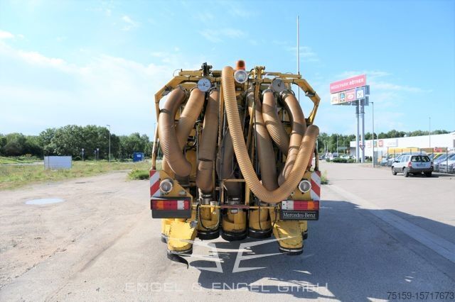 Vacuümtankwagen mercedes-benz Atego ZW GLEISSAUGER Schienenreiniger KROLL 950.50 ZW Zweiwege