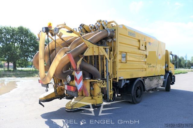 Vacuümtankwagen mercedes-benz Atego ZW GLEISSAUGER Schienenreiniger KROLL 950.50 ZW Zweiwege