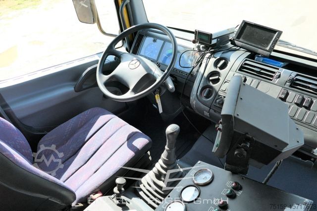 Vacuümtankwagen mercedes-benz Atego ZW GLEISSAUGER Schienenreiniger KROLL 950.50 ZW Zweiwege