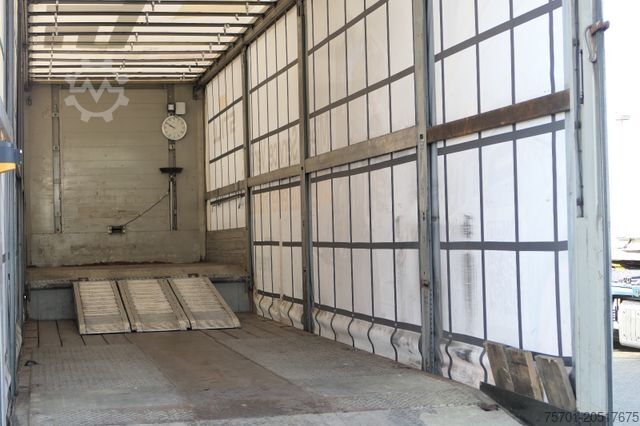 Semirremolque de plataforma baja DOLL Vario S3H-0 Tieflader 3-Nachlaufachse Plane