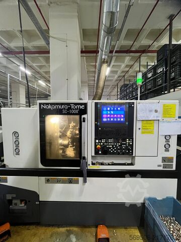 Κέντρο κατεργασίας CNC τόρνου και φρεζαρίσματος Nakamura-Tome SC-100X²
