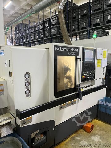 Κέντρο κατεργασίας CNC τόρνου και φρεζαρίσματος Nakamura-Tome SC-100X²