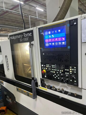 Κέντρο κατεργασίας CNC τόρνου και φρεζαρίσματος Nakamura-Tome SC-100X²