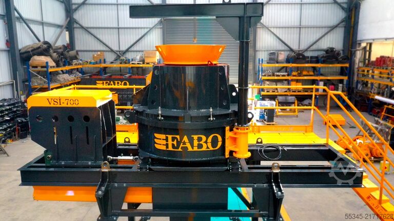 Kruszarka udarowa FABO VSI CRUSHER VSI 700 VERTICAL SHAFT IMPACT CRUSHER