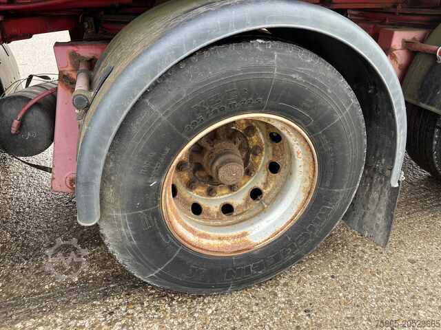 Flatbed Nooteboom OVB-90-05 / 5 axle 12 Ton Hydraulic / BPW Drum ...