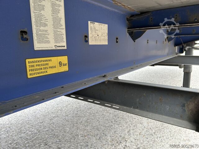 Box body Krone DryLiner / Box / Front Damage / BPW Drum / APK ...