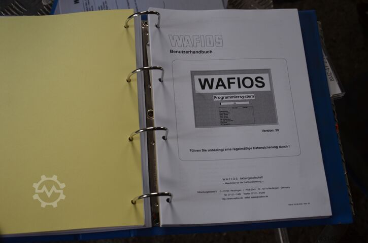 Draad- en buigmachine voor buizen Wafios BMZ 41