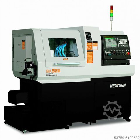 SA-B CNC tokarka z przesuwnym wrzeciennikiem NEXTURN, ähnlich Star, Citizen, etc. SA_12B / SA_20B / SA_32B