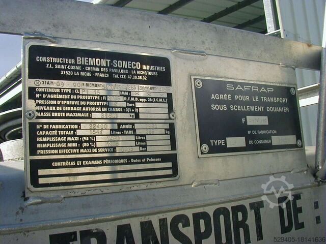 Container  BSI –  Conteneur SLPC 1500