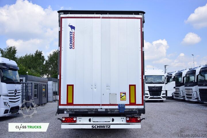 öppen semitrailer med presenning SCHMITZ CARGOBULL SCS24/L Varios
