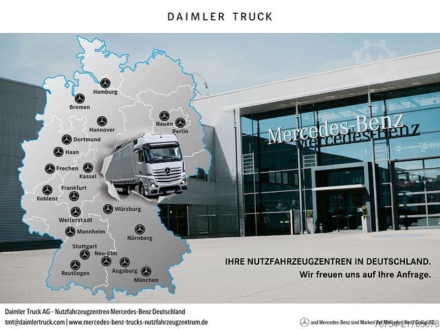 Τυπική μονάδα τράκτορα Mercedes-Benz eActros 600 LS GigaSpace SoloStar SHZ Standklima