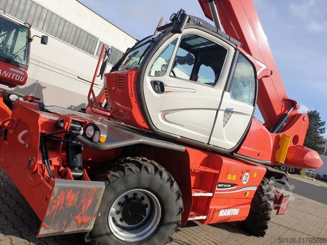 Manipulador telescópico giratorio Manitou MRT 2470+ Privilege AC Klima