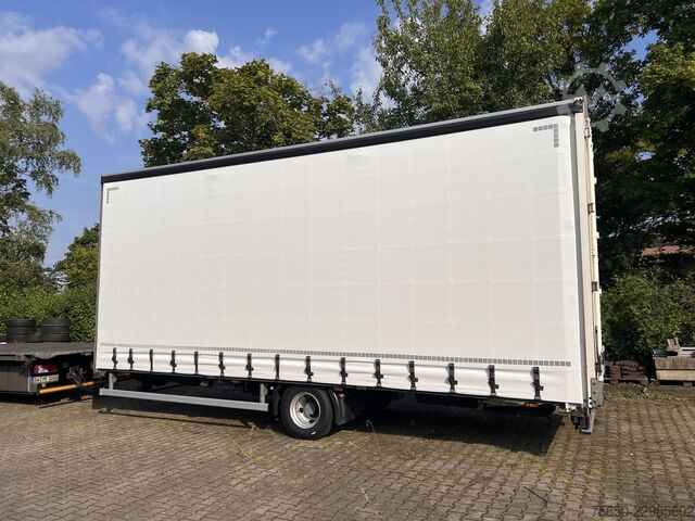 Open aanhangwagen met zeil Ackermann Z-KA-F10.5/7,6  1 Achs Planenanhänger 10,5 t GG