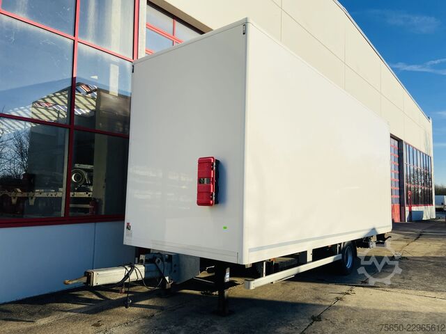 Koffer aanhanger Ackermann Z-KA-F10.5/7,5  1 Achs Kofferanhänger mit Ladebordwand 10,5 t GG