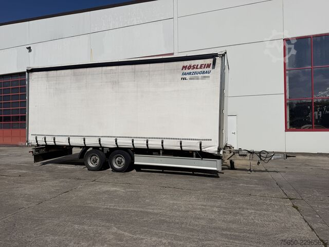 Open aanhangwagen met zeil Möslein TP 11-D  Tandem- Planenanhänger, Durchladbar