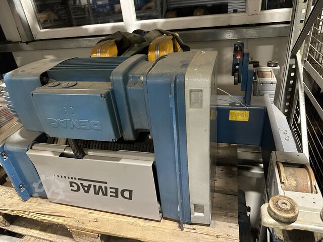 Crane two-rail trolley accessible Demag Zweischinenkatze EZ DR10 4/1 8t 1400