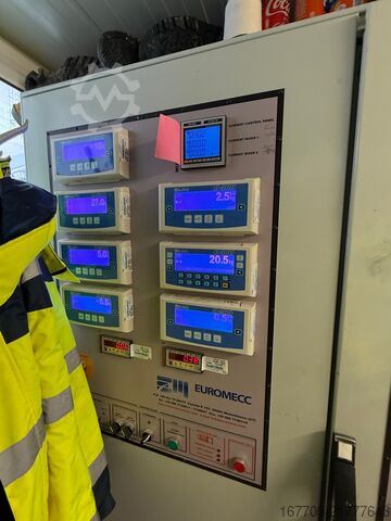 Helyhez kötött betonkeverő telep EUROMECC Euro5 MAX Wet