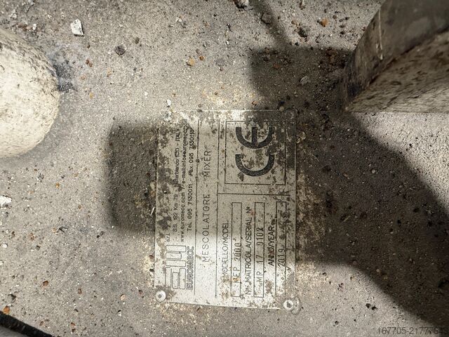 Helyhez kötött betonkeverő telep EUROMECC Euro5 MAX Wet