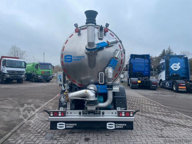 Remorque-citerne semi-remorque  Schwarte Jansky 30m³  Gülletankauflieger/Miete!