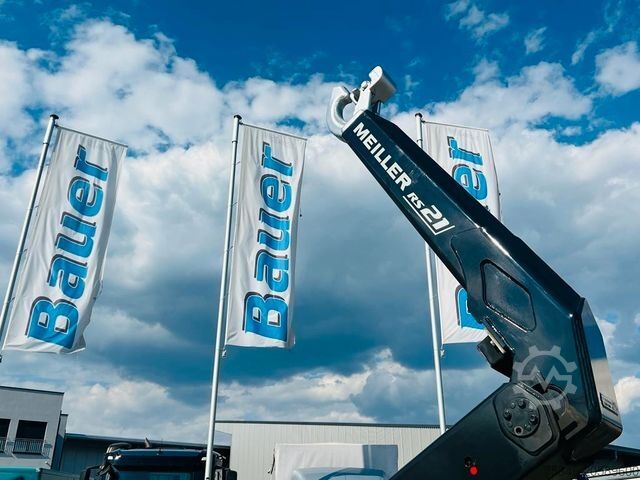 Camión para usos especiales MAN 26.470 Abroller 6x2-4/Meiller RS 21.65/Lenkachse