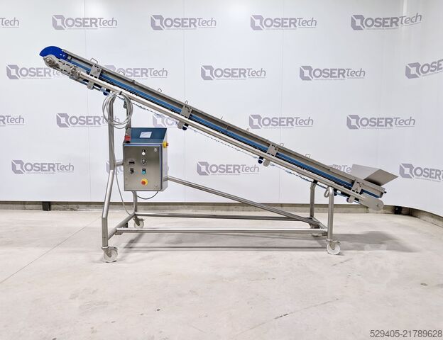 Trasportatore a nastro rettilineo IMMEQUIP Engineering DS-H400-3460