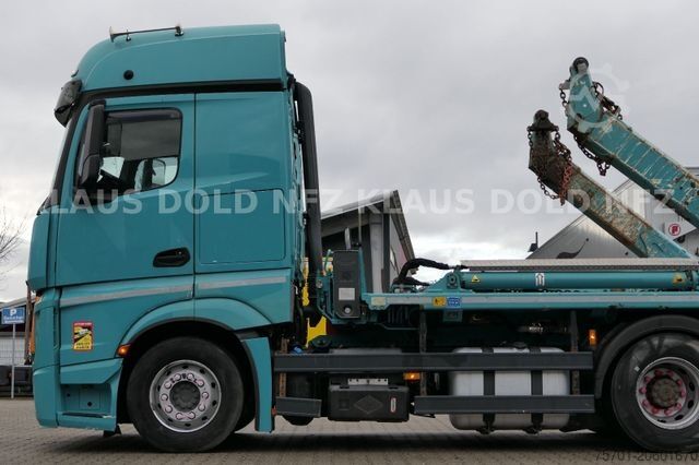 Billenőplatós teherautó MERCEDES-BENZ Actros 1848 Absetzkipper Meiller Funk Kamera EU6