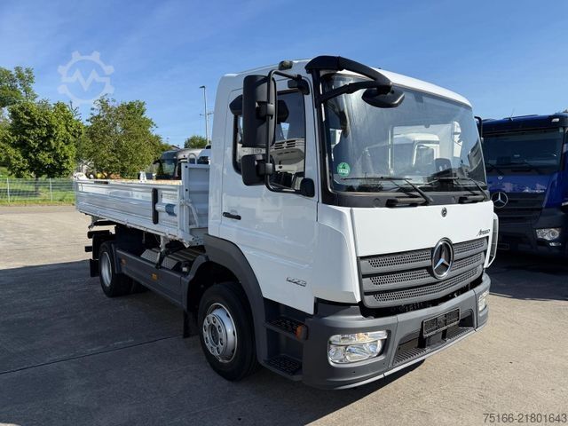 Camion-benne tricar MERCEDES-BENZ ATEGO 1223 K Kipper MEILLER 3-Seiten*2 X AHK