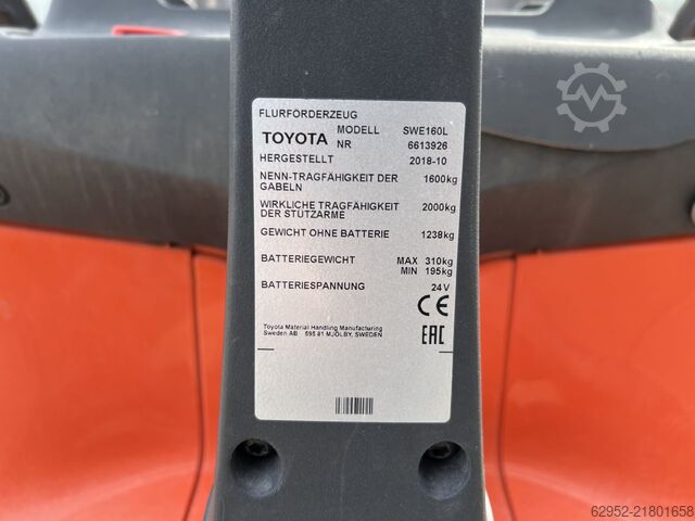 Ruční vysokozdvižný vozík Toyota SWE 160 L