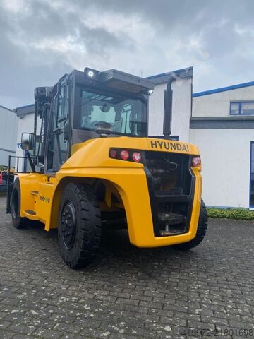 Wózek widłowy z silnikiem wysokoprężnym Hyundai 80 D - 9 V TS 500