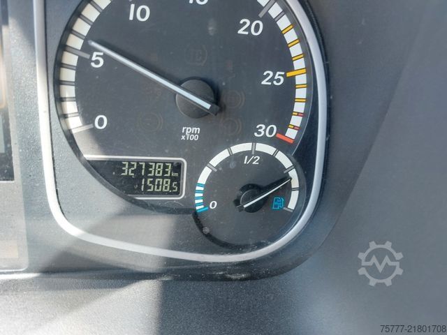 Φορτηγό πλατφόρμα με μουσαμά MERCEDES-BENZ Atego 12-24 PL-SP- Blatt/Luft- Klima- LBW