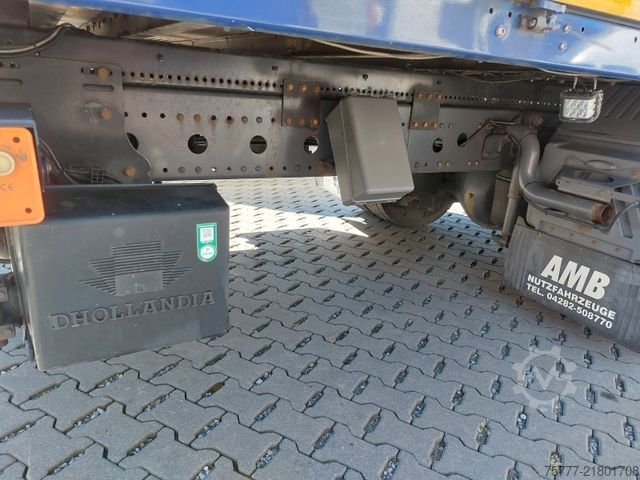 Φορτηγό πλατφόρμα με μουσαμά MERCEDES-BENZ Atego 12-24 PL-SP- Blatt/Luft- Klima- LBW