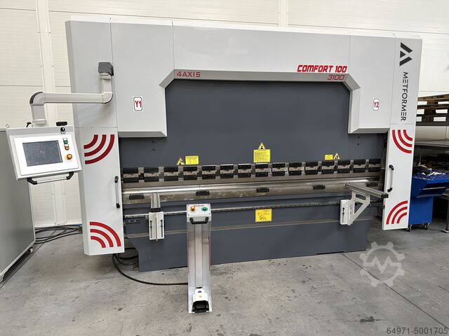 Hydraulisk kantpress 100t 3100 Metformer COM 100t 3100mm