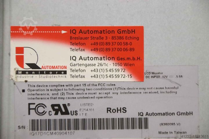 Computer met monitor Grenzebach BR Mini PC 8000 FK170SBRGD001