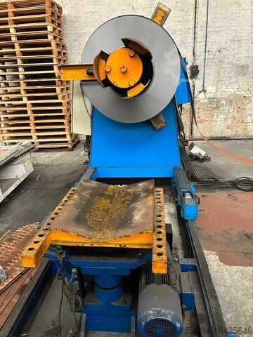 Spoelrichtmachines ZM Decoiler 9 ton + loading cart