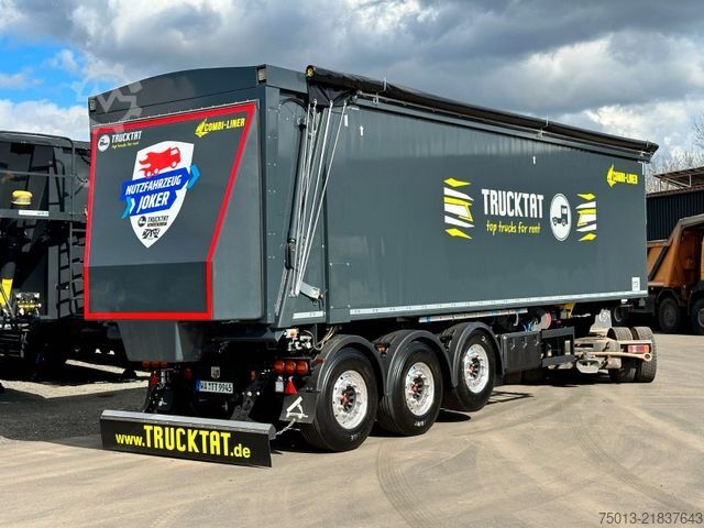 Semi-reboque tanque LANGENDORF Combi-Liner Kipper 48 cbm+ Gülle 27 cbm, MIETEN?