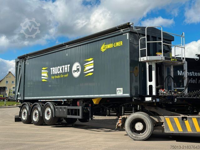 Semi-reboque tanque LANGENDORF Combi-Liner Kipper 48 cbm+ Gülle 27 cbm, MIETEN?