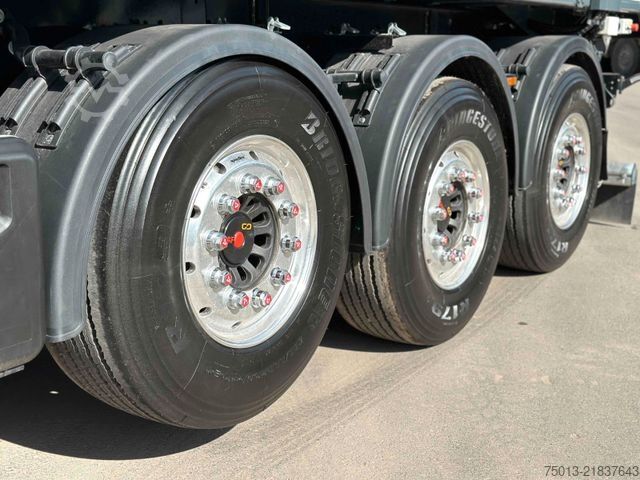 Semi-reboque tanque LANGENDORF Combi-Liner Kipper 48 cbm+ Gülle 27 cbm, MIETEN?