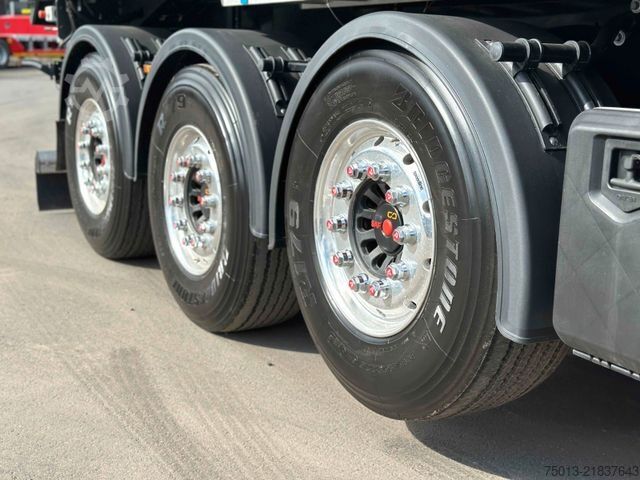 Semi-reboque tanque LANGENDORF Combi-Liner Kipper 48 cbm+ Gülle 27 cbm, MIETEN?