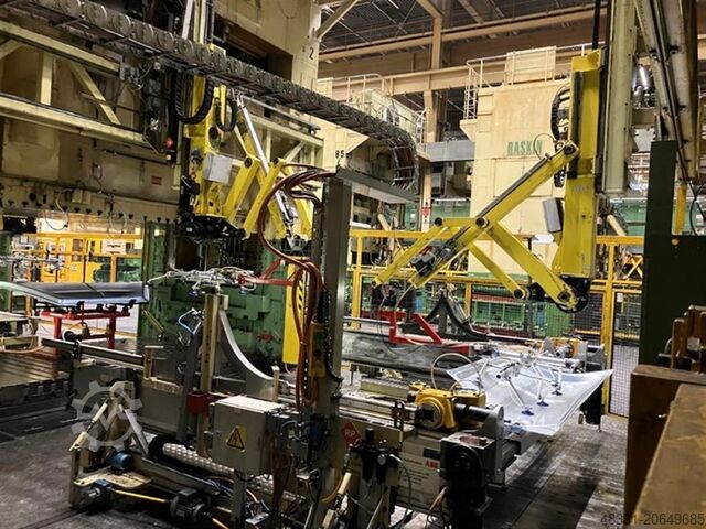 γραμμή πρέσας Weingarten/Schuler 1x ZS1600.48 & 3x P4E2 SQB 1000 & 1xDPQV4-1000