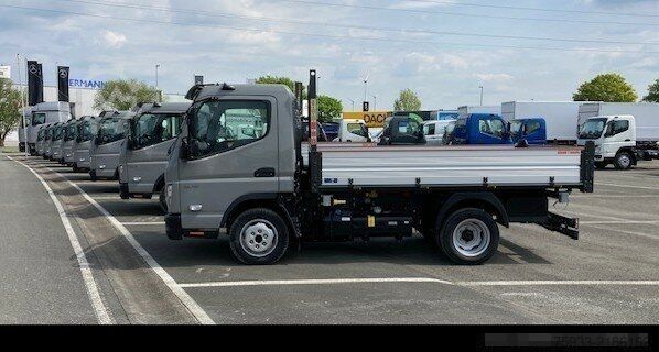 Kiepwagen bestelauto MITSUBISHI Canter 3C15 Dreiseitenkipper AHK 3,5t/Klima/grau