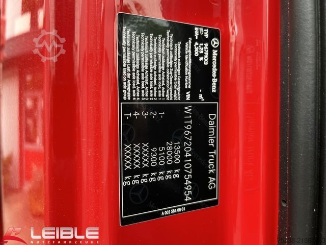Ανατρεπόμενο φορτηγό MERCEDES-BENZ Atego 1330 K*Meiller Kipper*32 TKM*Klima*TOP*