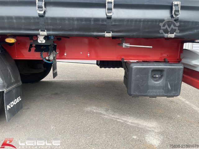 Otevřený návěs s plachtou KÖGEL SN 24*Tautliner*Zertifikat XL*SAF-Achsen*