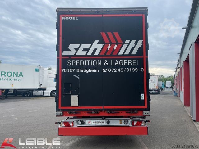 Otevřený návěs s plachtou KÖGEL SN 24*Tautliner*Zertifikat XL*SAF-Achsen*