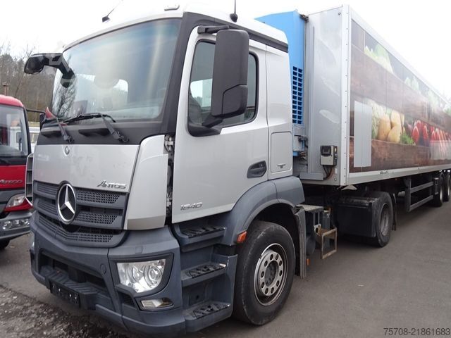 Cap tractor standard MERCEDES-BENZ 1840 Antos*kpl Zug*Frigoblock Kühlung*2t LBW*NLA