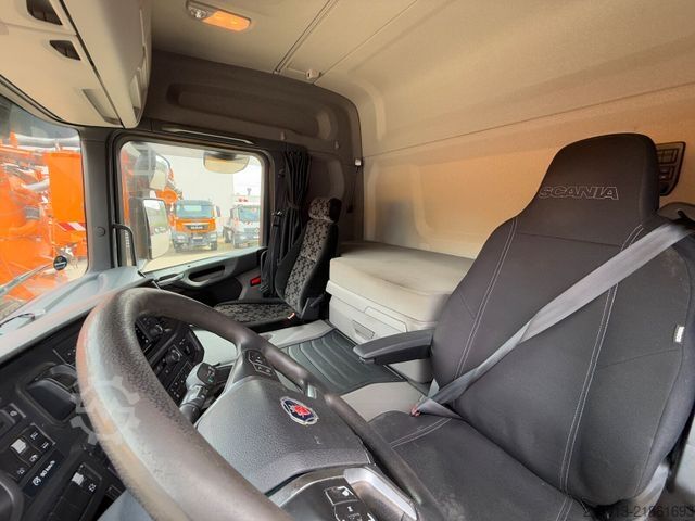 Standart çekici ünitesi SCANIA G450 XT 4x4 Euro 6 SZM Kipphydraulik Blatt / Luf