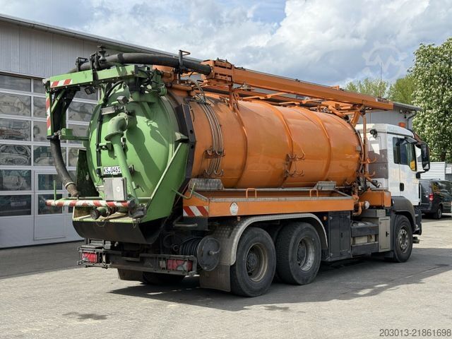 Autocisterna a vuoto MAN TGS 33.440 6x4 BB/BBS Kanalreiniger Kombi MÜLLER