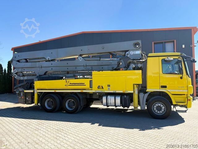 Φορτηγό αντλίας σκυροδέματος MERCEDES-BENZ ACTROS 2646 6x4 Betonpumpe PUTZMEISTER BSF 36 M