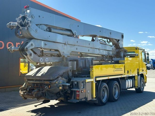 Φορτηγό αντλίας σκυροδέματος MERCEDES-BENZ ACTROS 2646 6x4 Betonpumpe PUTZMEISTER BSF 36 M