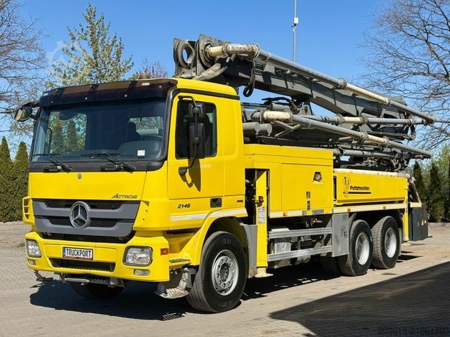 Φορτηγό αντλίας σκυροδέματος MERCEDES-BENZ ACTROS 2646 6x4 Betonpumpe PUTZMEISTER BSF 36 M