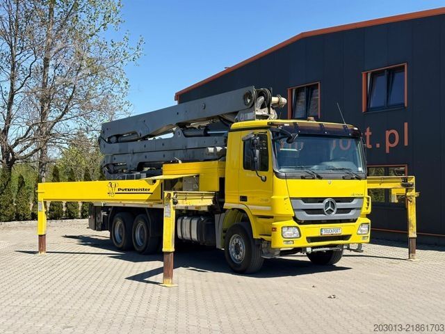 Φορτηγό αντλίας σκυροδέματος MERCEDES-BENZ ACTROS 2646 6x4 Betonpumpe PUTZMEISTER BSF 36 M